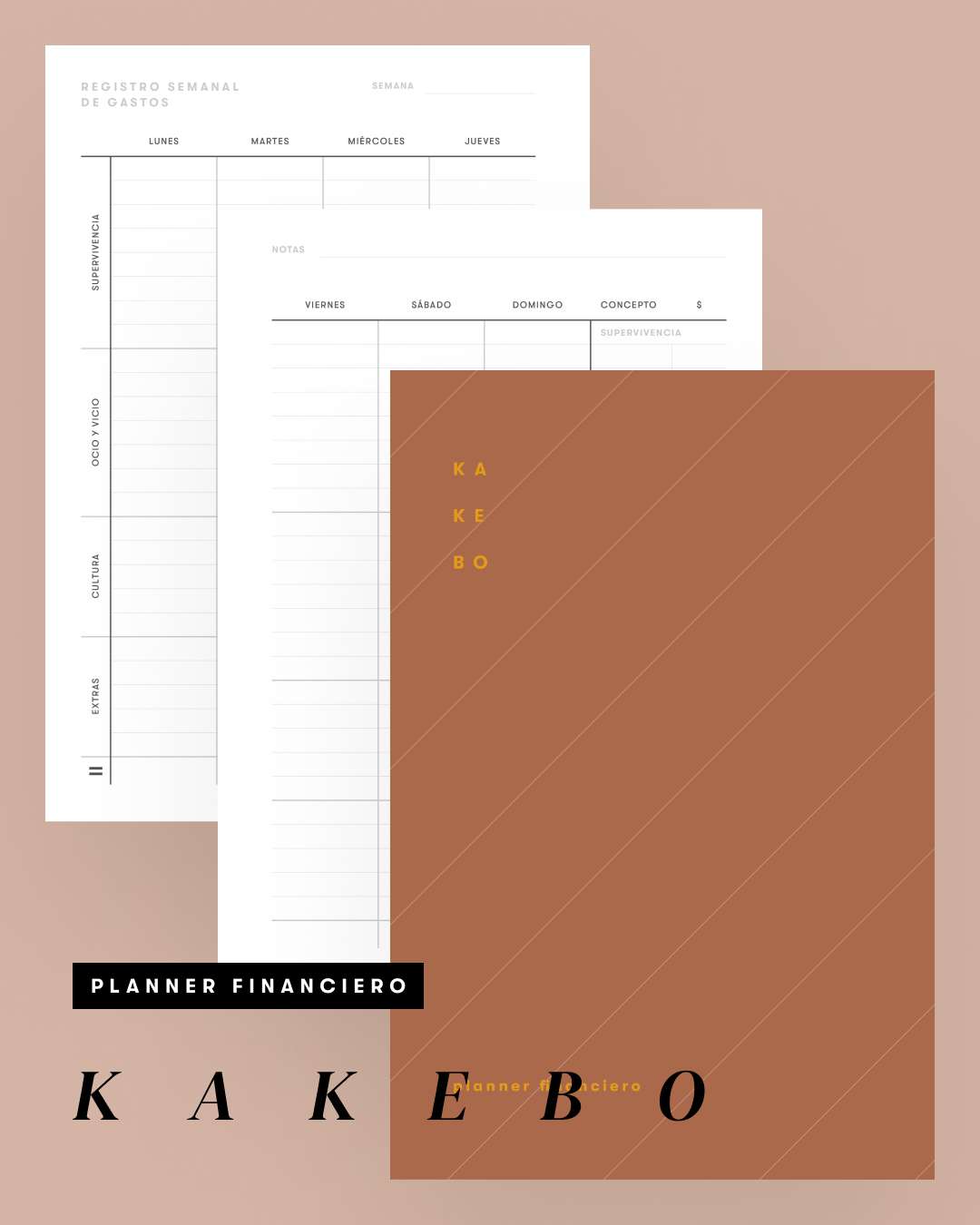 Planner financiero Kakebo – Sleepy Monday Estudio ®
